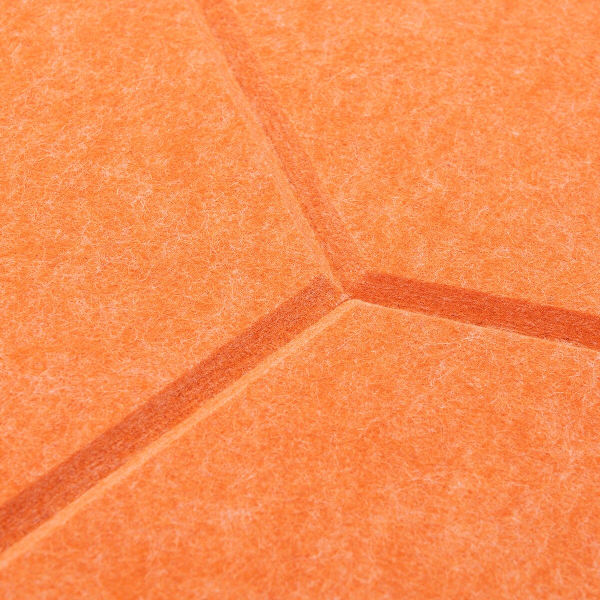 Zestaw 2 szt panel filcowy Felly 40x46 cm płytka heksagon pomarańczowy