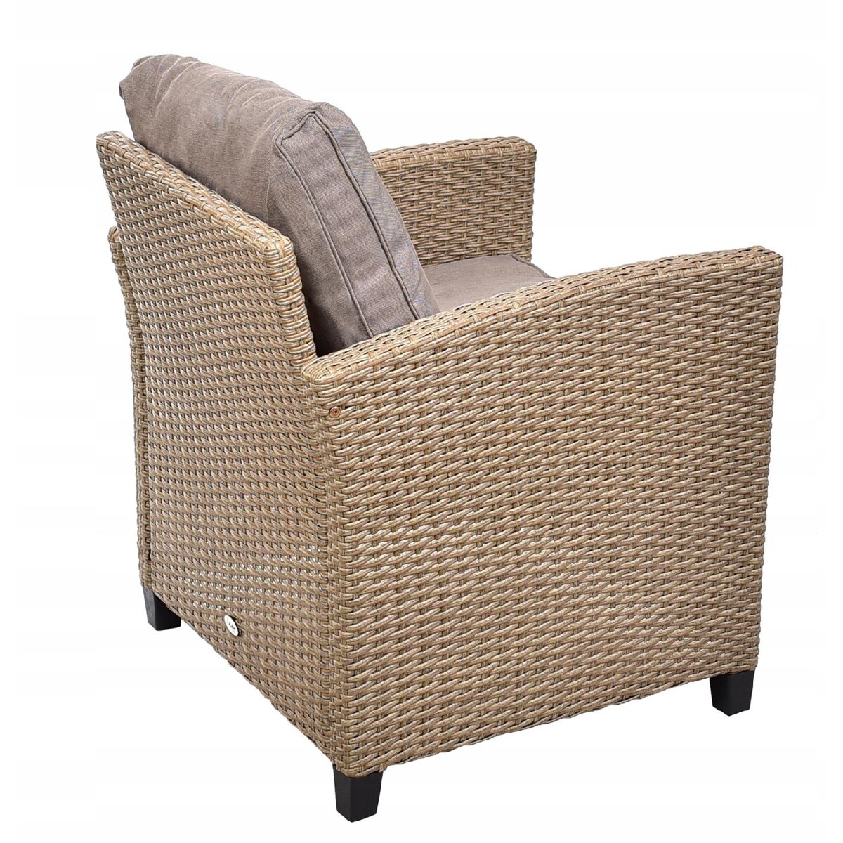 Zestaw Mebli Ogrodowych Technorattan Stół Sofa Fotel Komplet Wypoczynkowy Milano