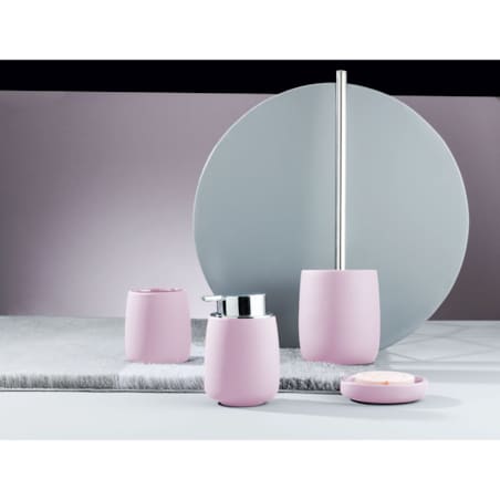 Kleine Wolke Eclipse Szczotka toaletowa ze stojakiem Erika Różowy
