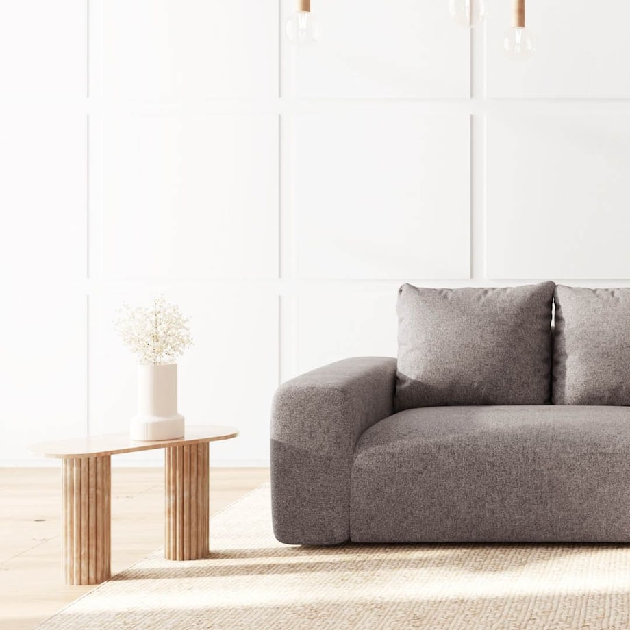 Monce Sofa narożna prawa jasnoszara