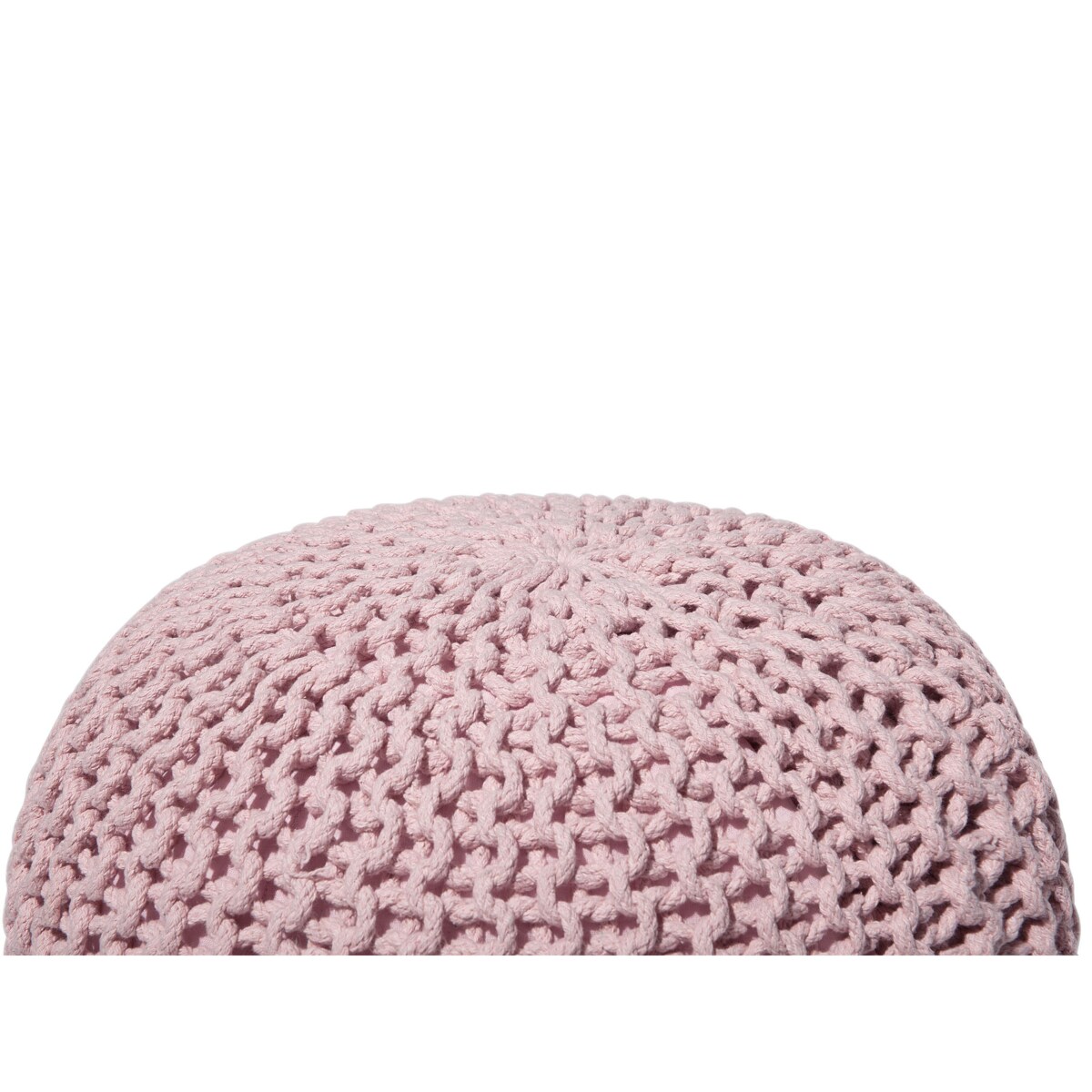 Puf 50 x 35 cm różowy CONRAD