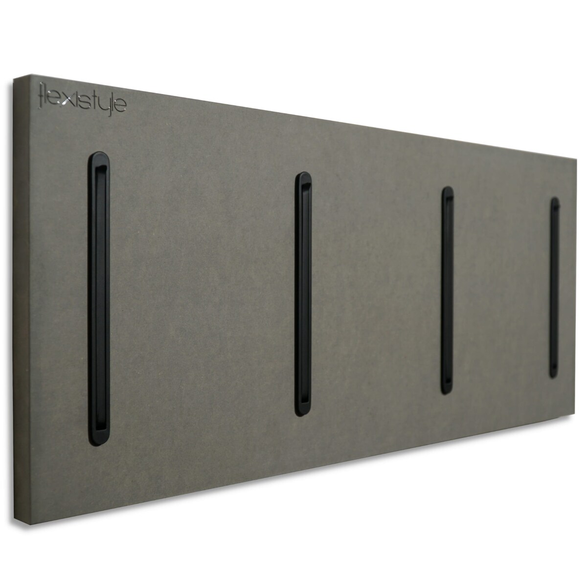 Wieszak na Ubrania szary 25x60cm na kurtki