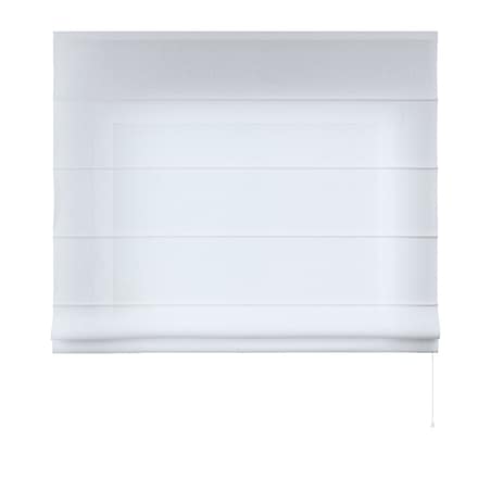Roleta rzymska Capri 120x150 prześwitująca, biała