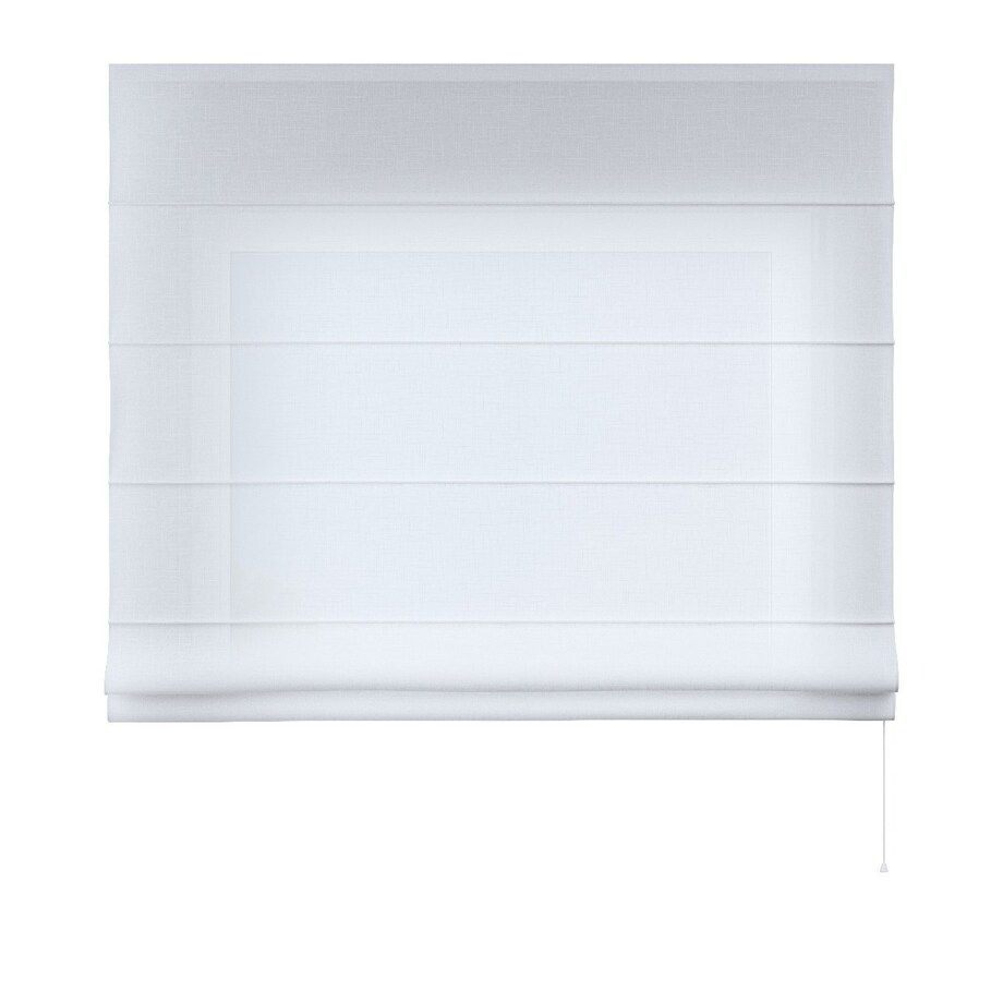Roleta rzymska Capri 120x150 prześwitująca, biała