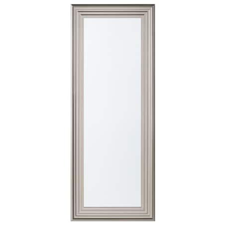 Lustro ścienne 50 x 130 cm srebrne CHATAIN