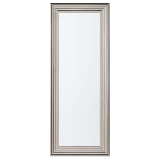 Lustro ścienne 50 x 130 cm srebrne CHATAIN