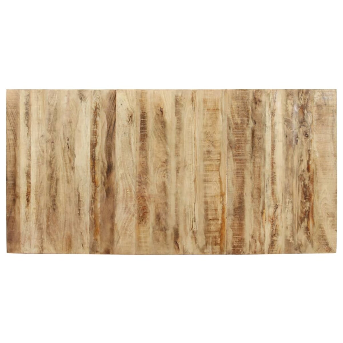 vidaXL Stół jadalniany, 160 x 80 x 76 cm, surowe drewno mango