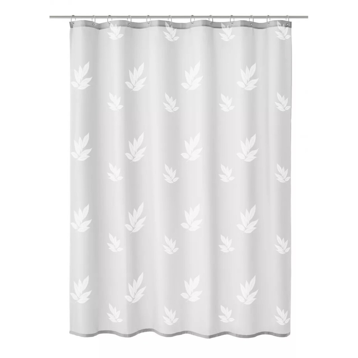 Kleine Wolke Canton Tekstylna Zasłona prysznicowa biały 180x200 cm