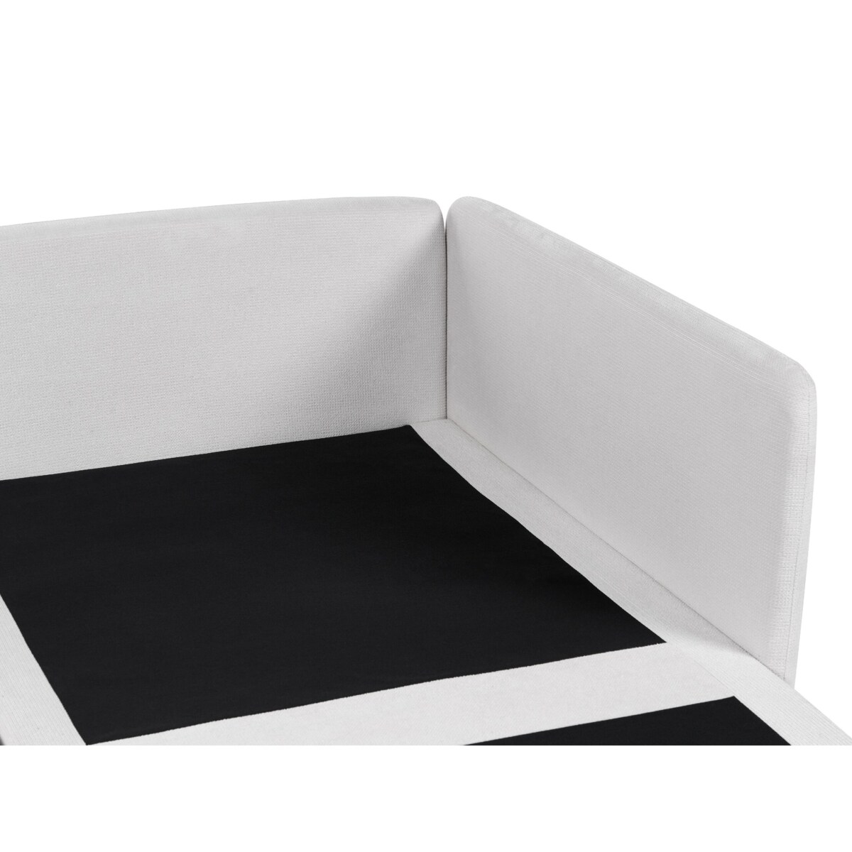 Narożnik modułowy lewostronny szary EGERIS