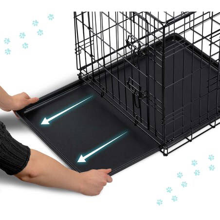 Klatka dla psów + legowisko 107x71x77 cm Pethaus 620200-606200