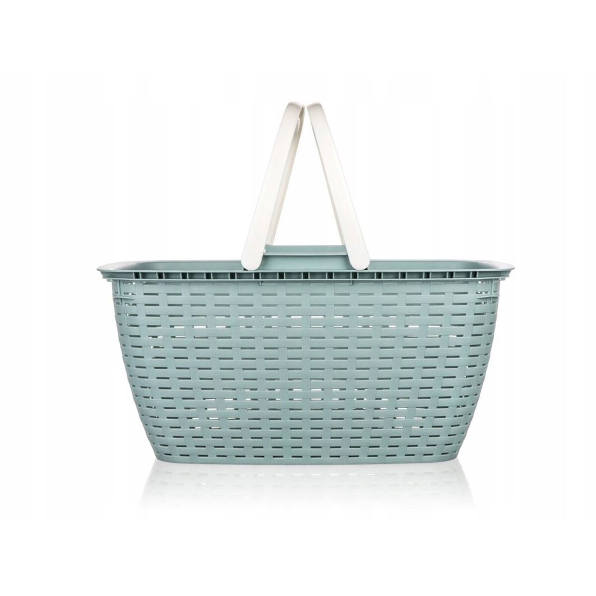 KOSZYK PLASTIKOWY Z RĄCZKĄ NA ZAKUPY warzywa zbiory 17L banquet grzyby duży