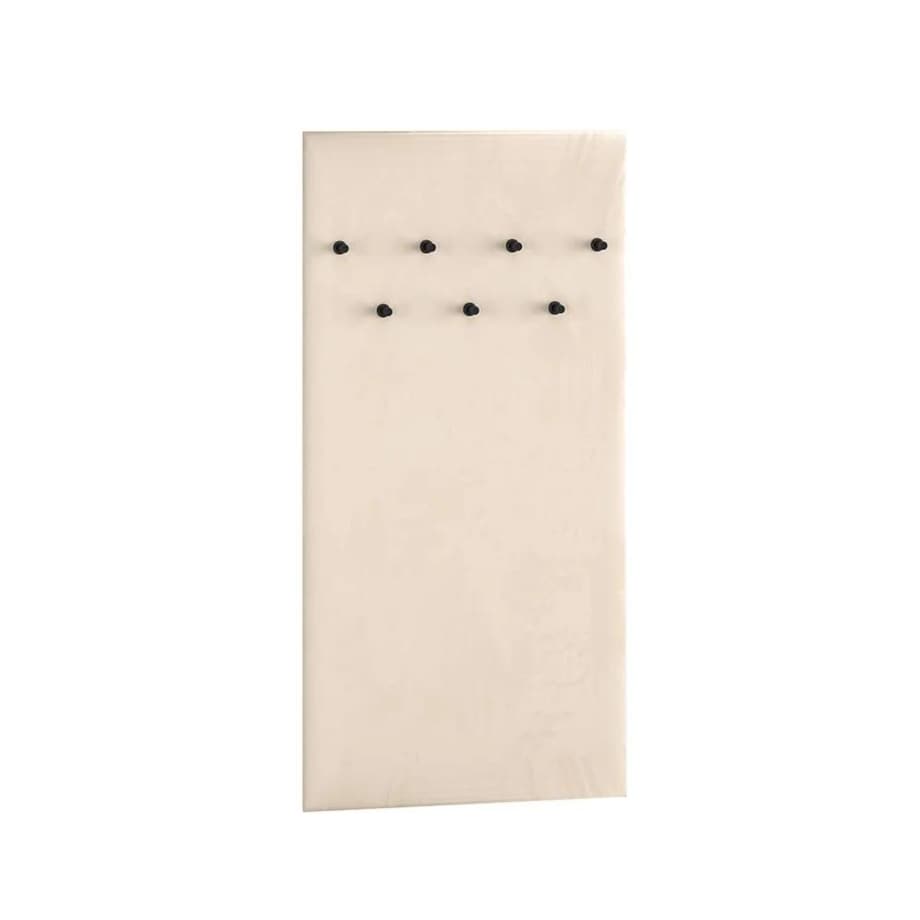 Wieszak tapicerowany ELLEN 7T kaszmir/czarny