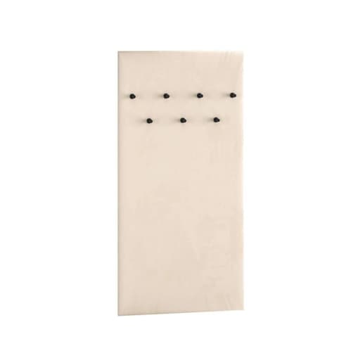 Wieszak tapicerowany ELLEN 7T kaszmir/czarny