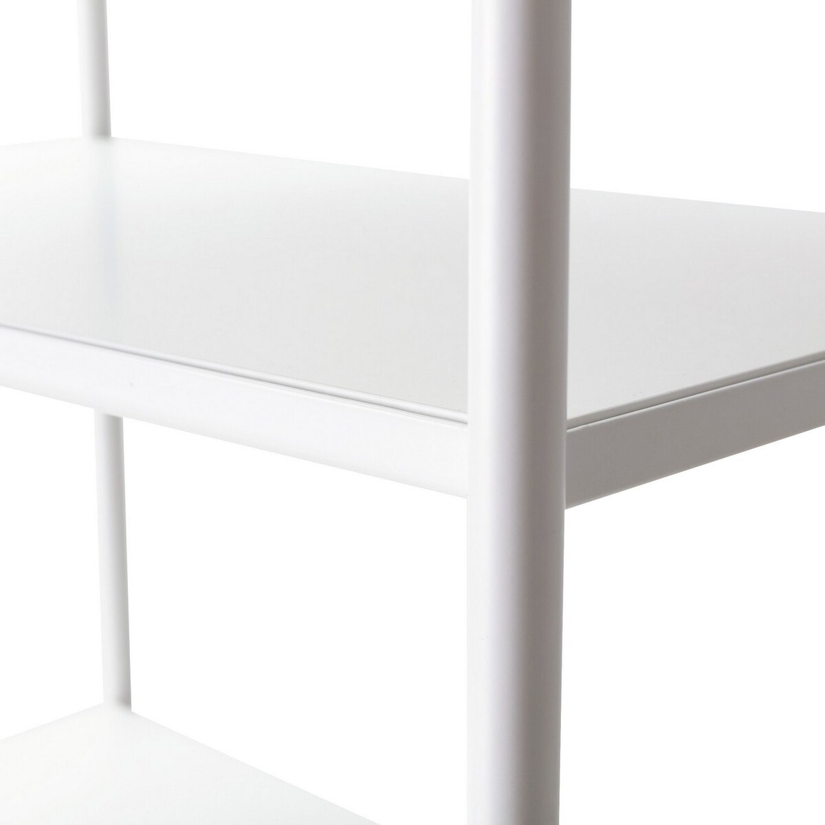 Regał Clarence 200cm white, 73 x 43 x 200 cm