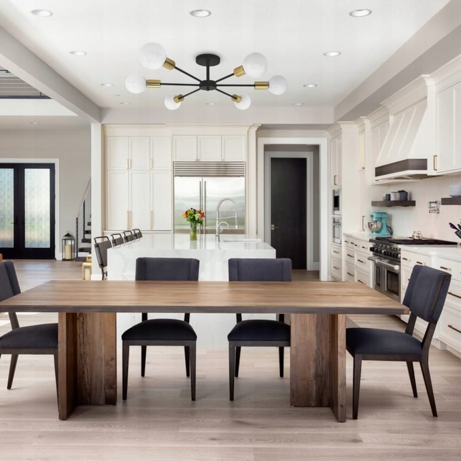 Lampa Sufitowa Żyrandol Plafon Pająk 6 Złota E27