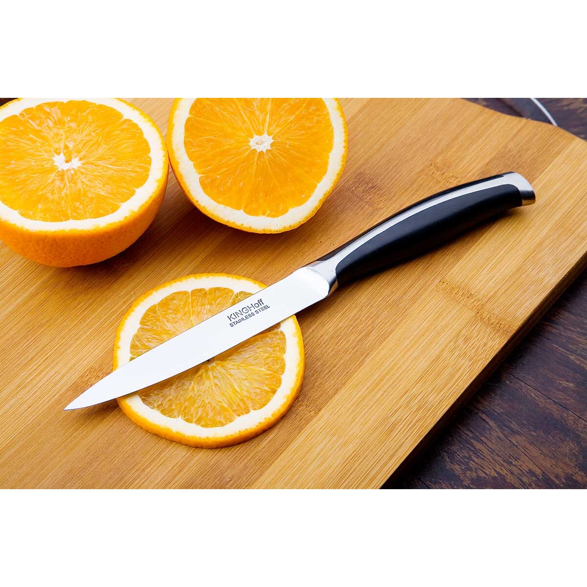 Nóż stalowy uniwersalny 12cm kuchenny pojedyńczy KINGHOFF