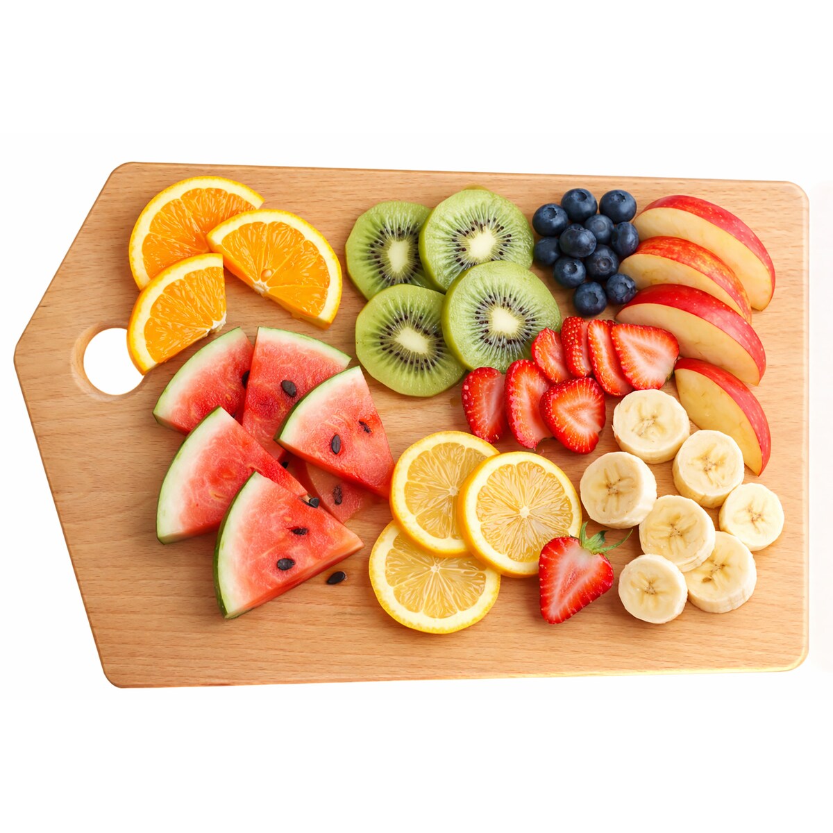 Deski Drewniane Kuchenne Do Krojenia Serwowania Zestaw 3 Szt Naturalne Drewno