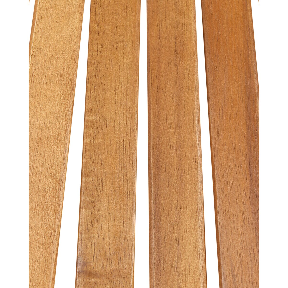 Krzesło ogrodowe Zestaw 2 Drewno Jasne drewno BELLANO