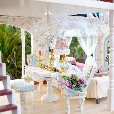 Miniaturowy domek - Amerykański cottage