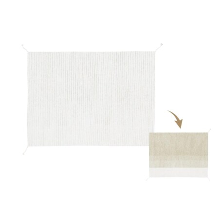 Dywan dziecięcy GELATO GREEN 120x160 zielony/beżowy dwustronny