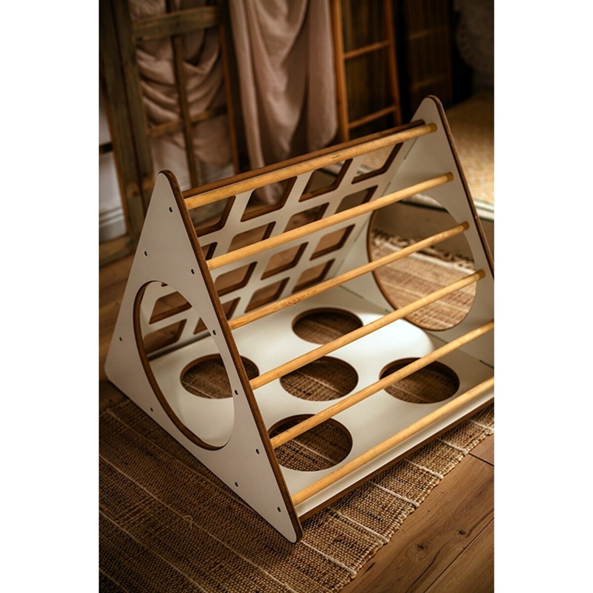 Trójkąt wspinaczkowy dla dzieci drewniany GUGI CERTYFIKOWANY