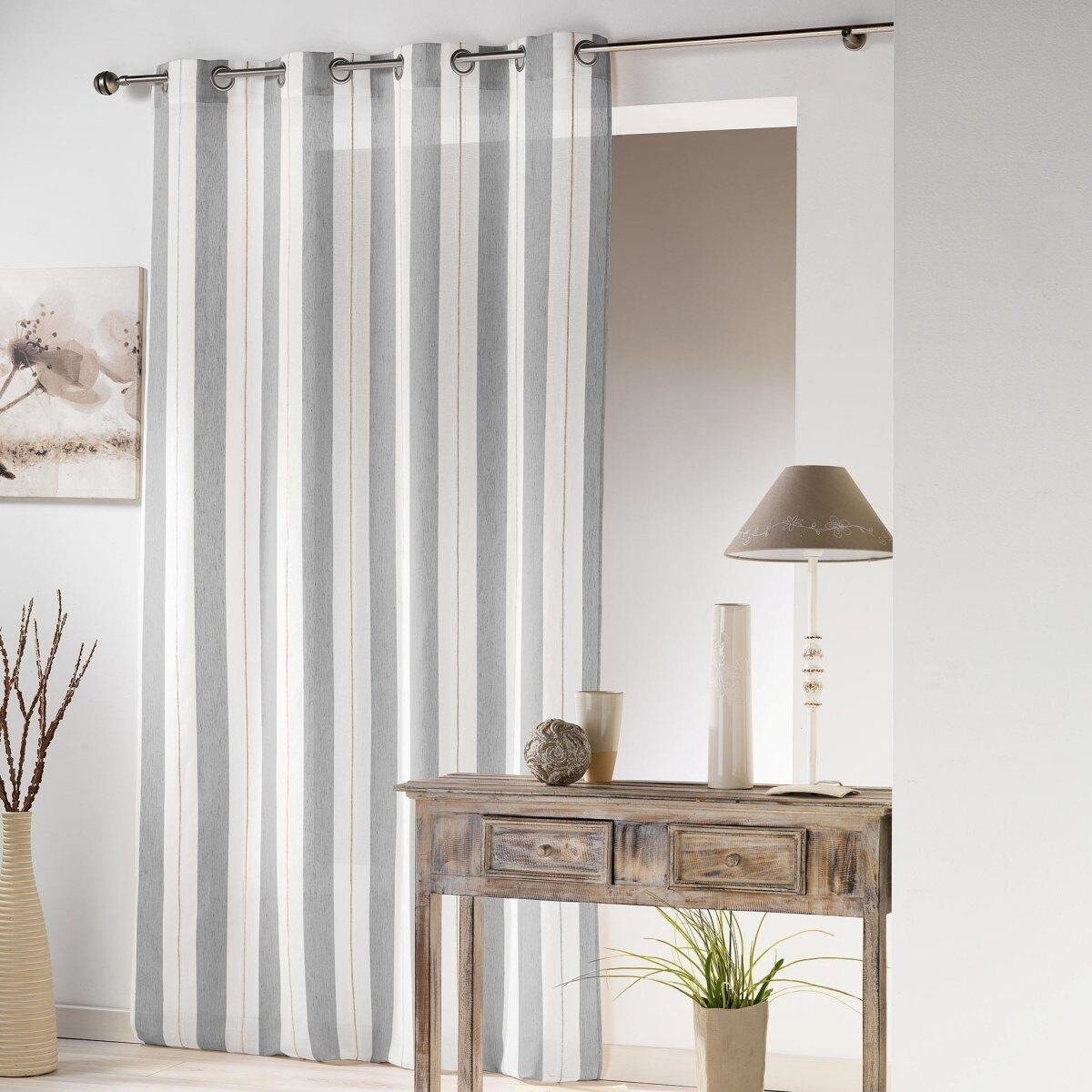 Firana okienna na przelotkach HELIOS, 140 x 240 cm