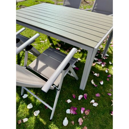 Zestaw Mebli Ogrodowych 6 X Fotel I Stolik Do Ogrodu Na Taras Ogrodowe