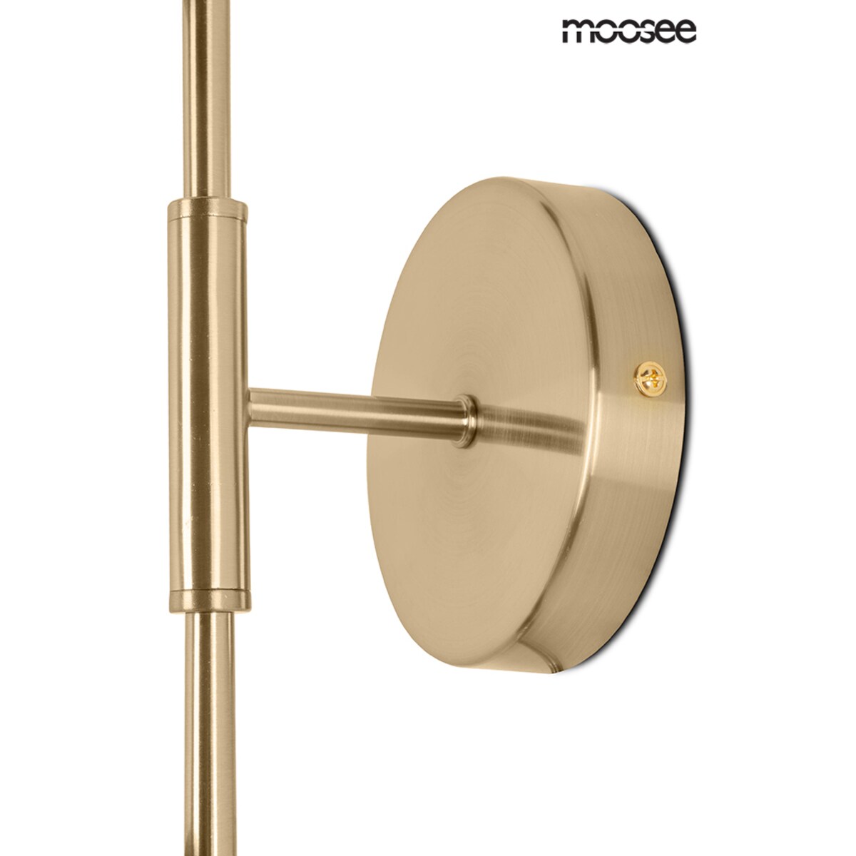 2-płomienna lampa ścienna Locca MSE010400225 złota