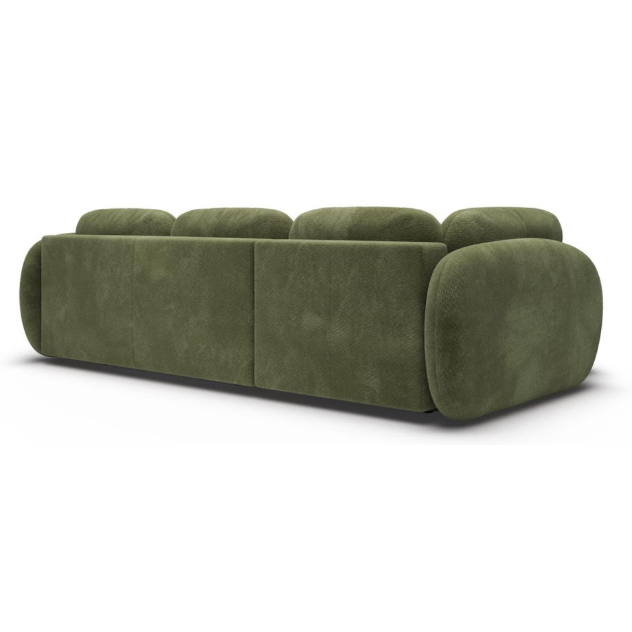 Nowoczesny Narożnik rozkładany OLIVIO II, lewy, zielony