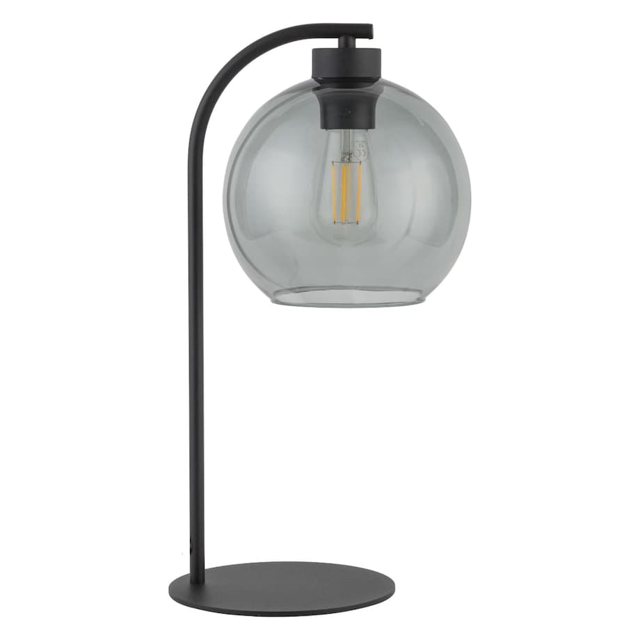 Industrialna lampka nocna kula Cubus 5102 TK Lighting przydymiona