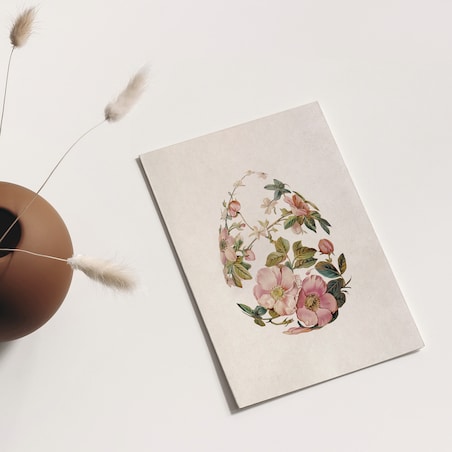 Plakat Kwiecista Pisanka #1 21x30cm