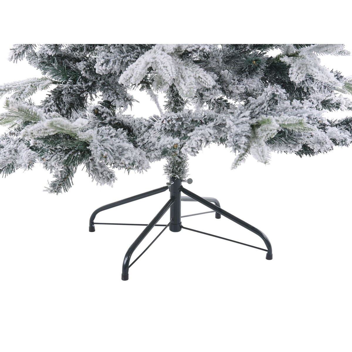 Ośnieżona sztuczna choinka 210 cm biała TOMICHI