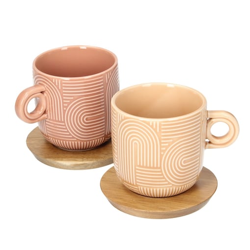 Zestaw filiżanek Sottile 250ml, 10 x 8 x 9 cm