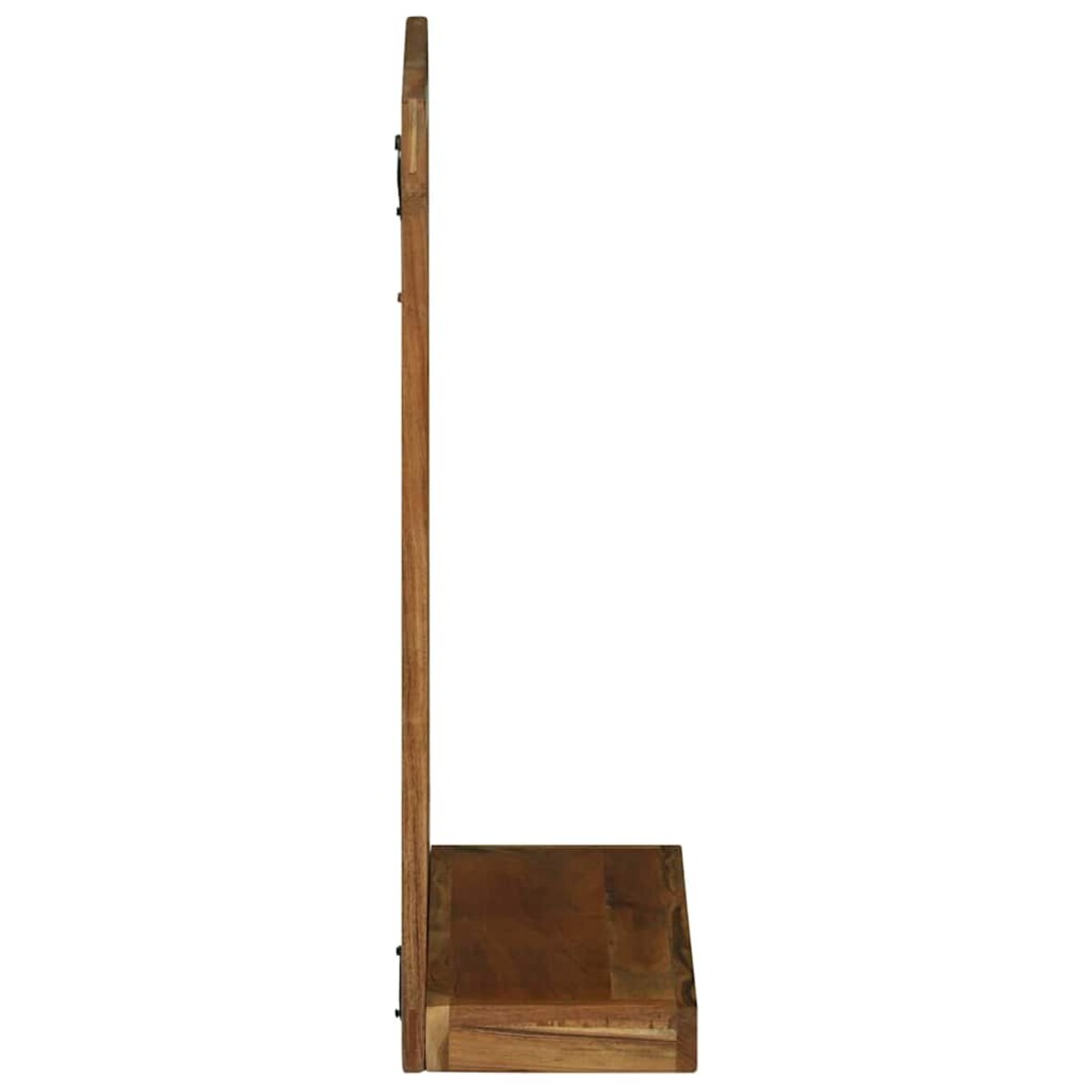 vidaXL Lustro łazienkowe Brązowy 50 x 22 x 70 cm Drewno akacjowe