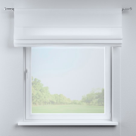 Roleta rzymska Torino 120x160 prześwitująca, biała