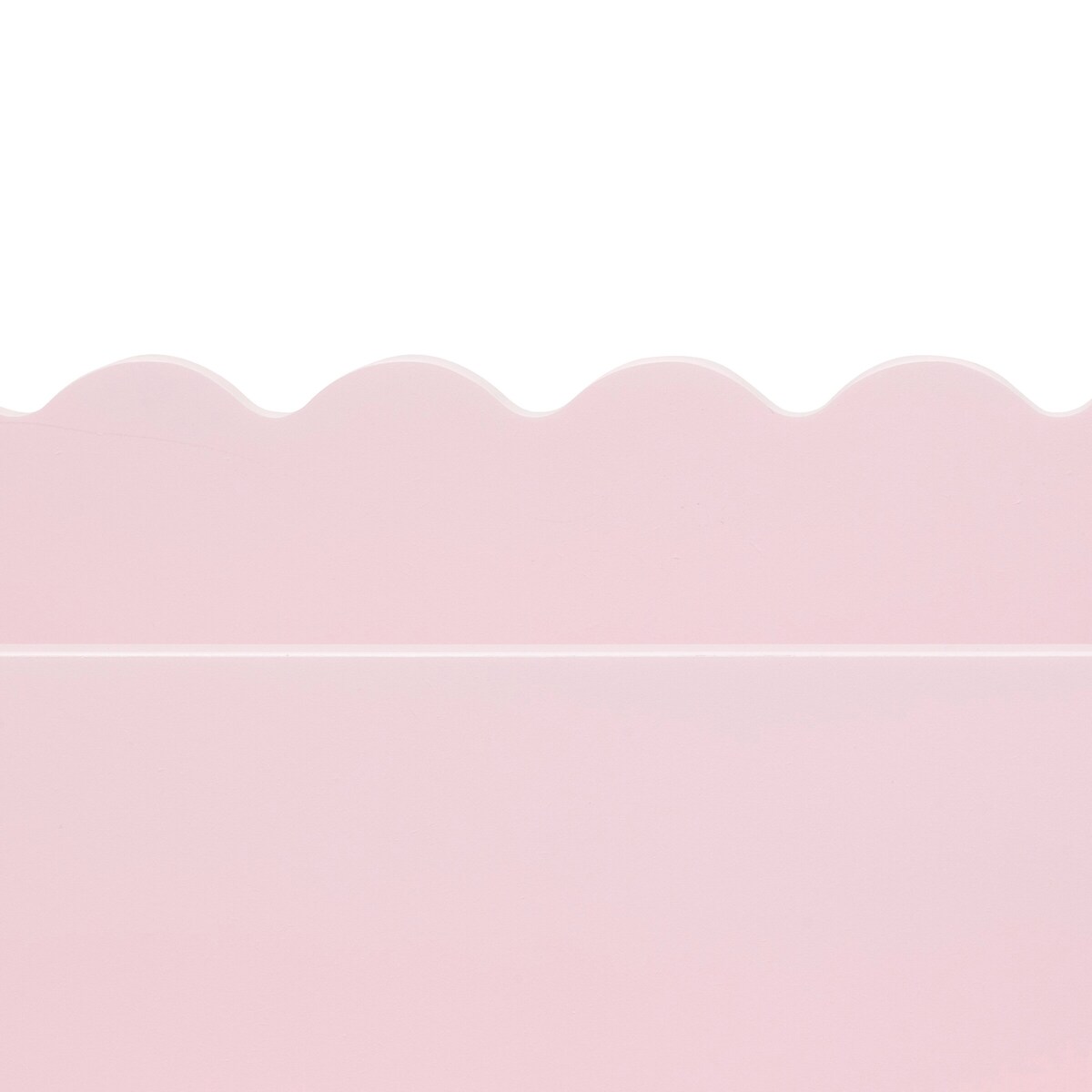 Regał na książki dla dzieci WAVE z falbanką, 48 x 32 x 60 cm