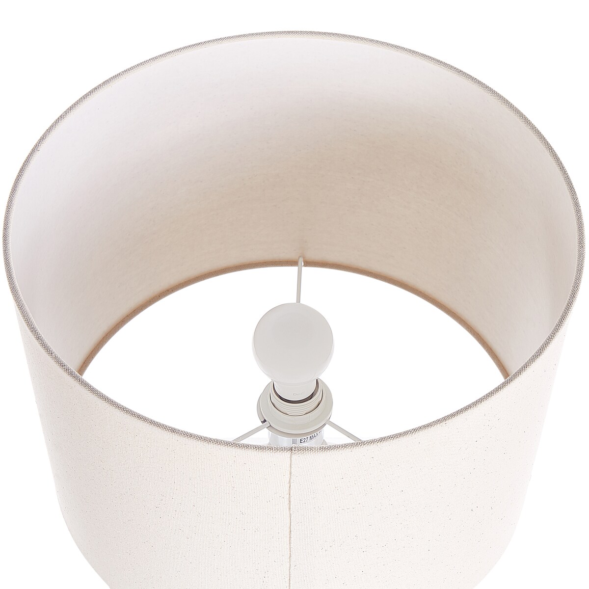 Lampa stołowa VENTA Ceramika Biały