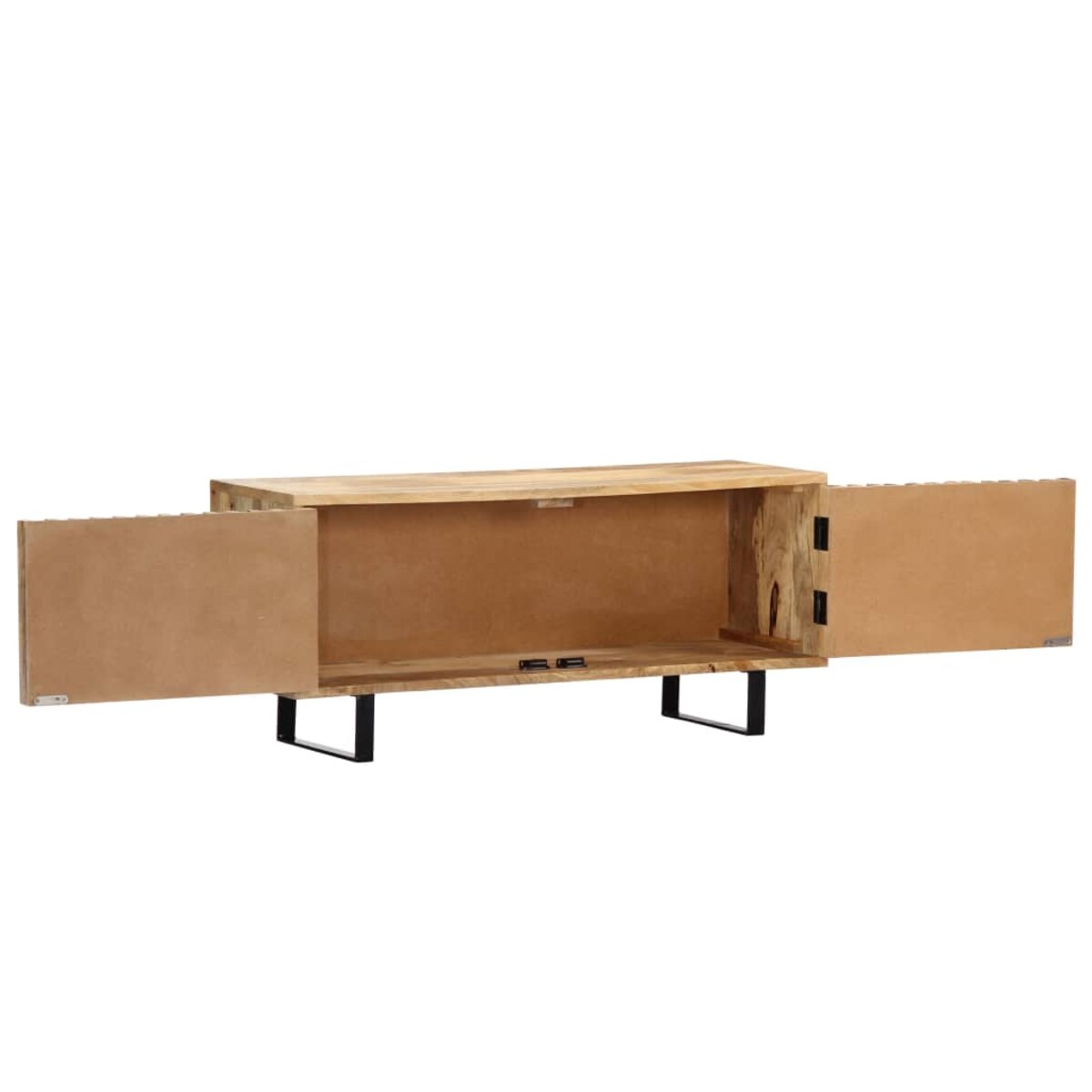 vidaXL Szafka pod TV, 90x30x40 cm, lite drewno mango