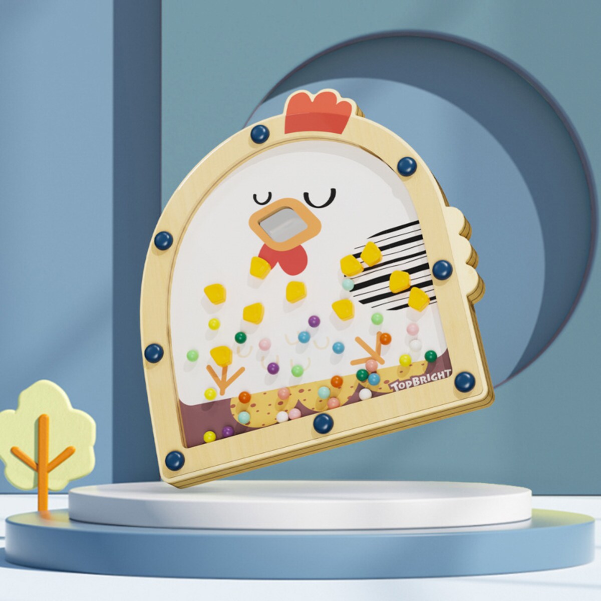 Nakarm kurę - zabawka zręcznościowa dla dzieci 36 mies.+ Top Bright