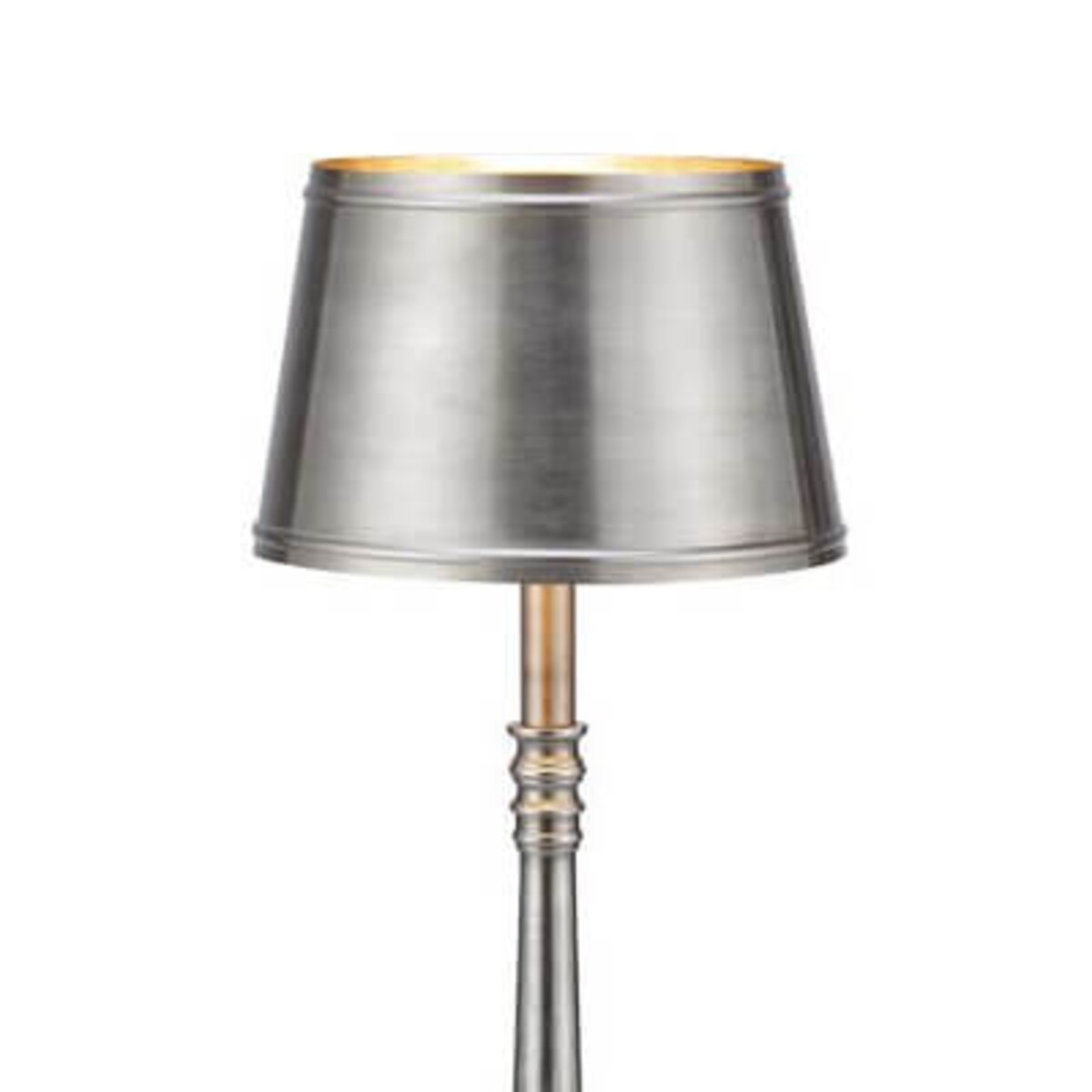 Antyczna lampa stołowa Metallo 108775 Markslojd metalowa srebrna