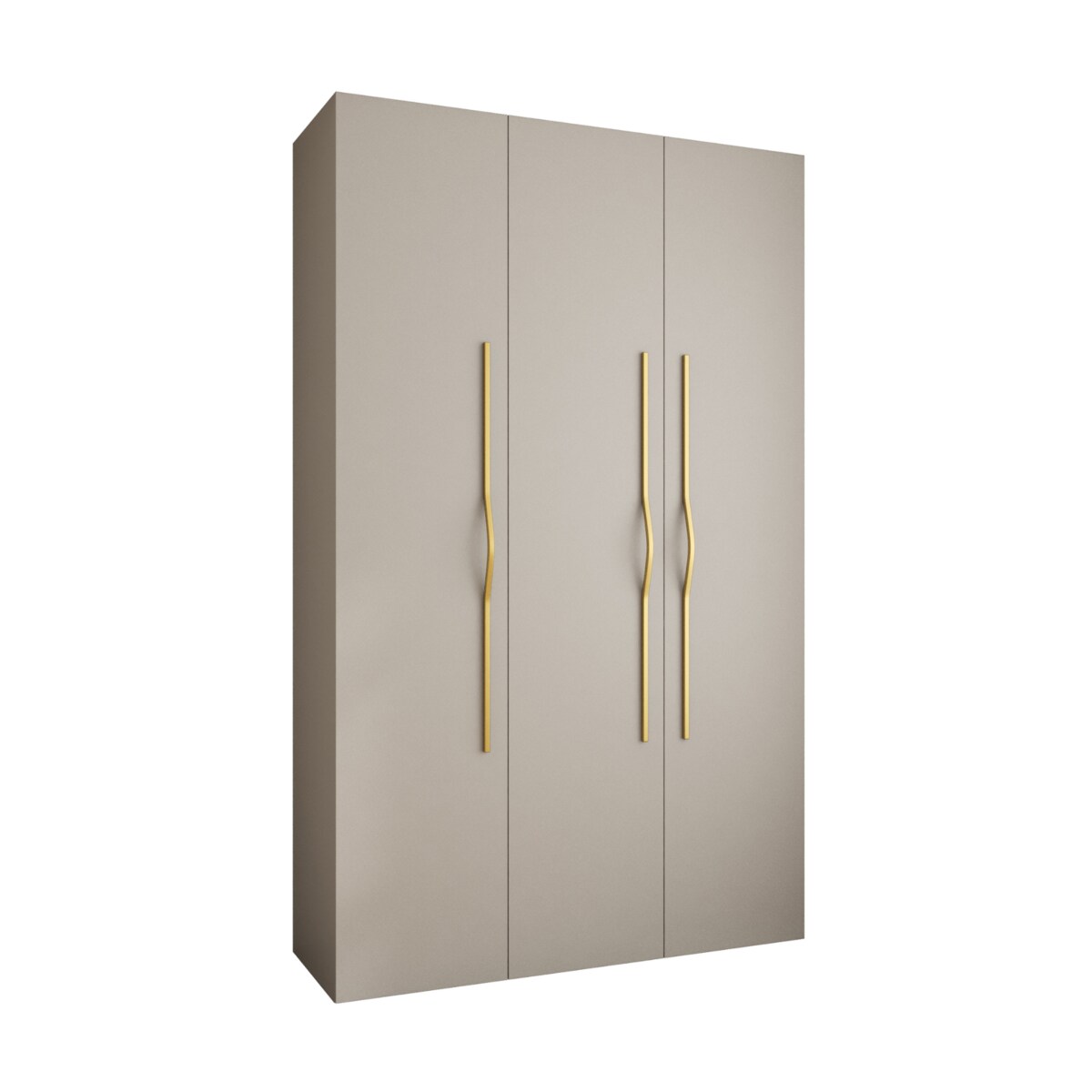 Szafa trzydrzwiowa Como 2 150 gł.40 kaszmir+złoty