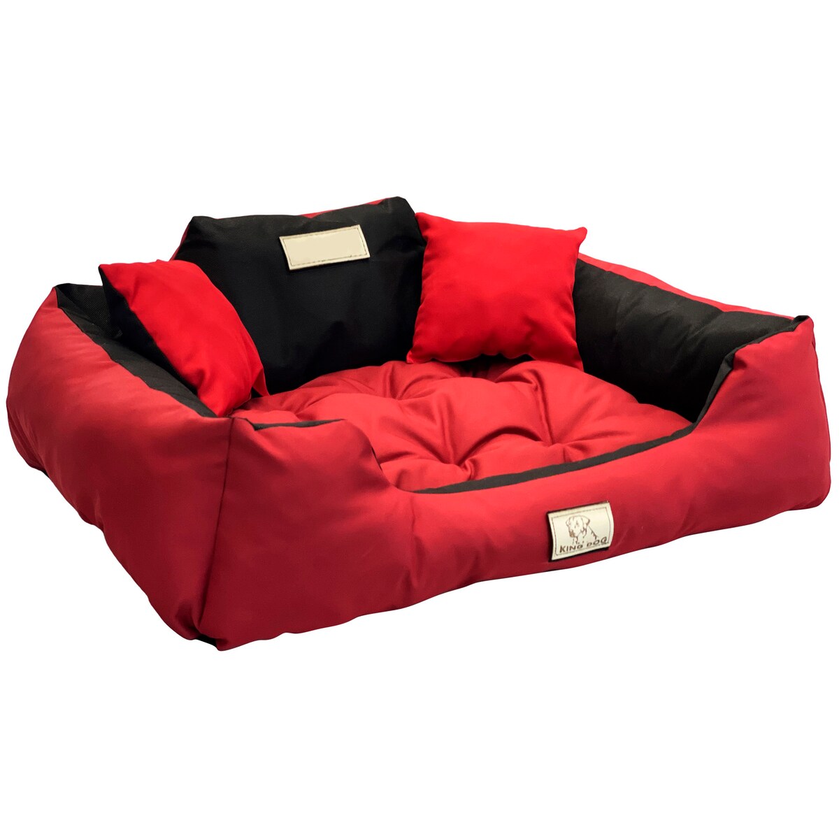 Legowisko Dla Dużego Psa 130X105 Cm Posłanie Kanapa Z Miejscem Na Imię Wodoodporne