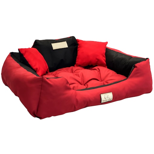 Legowisko Dla Dużego Psa 130X105 Cm Posłanie Kanapa Z Miejscem Na Imię Wodoodporne