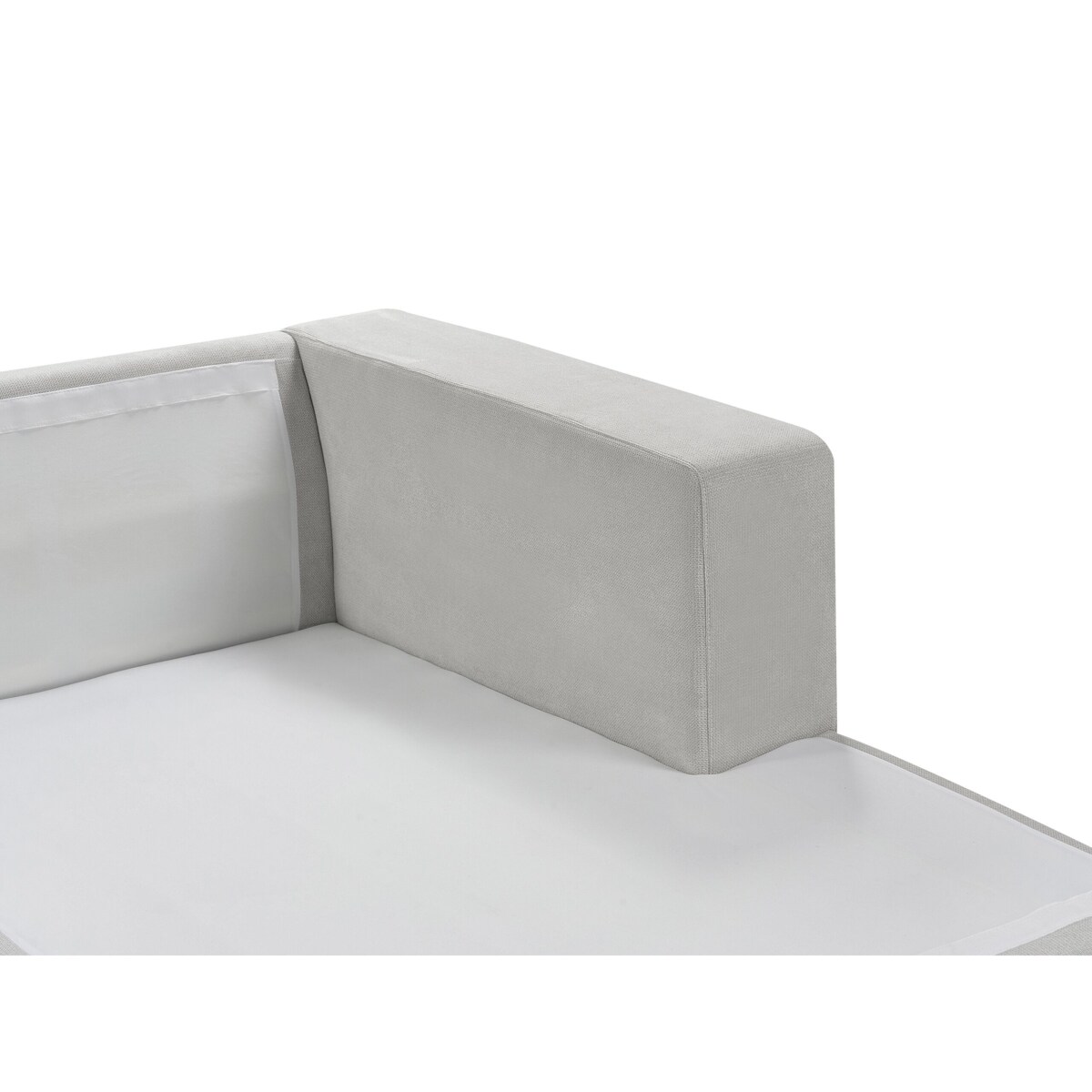 Narożnik 3-osobowy lewostronny jasnoszary LOFOTEN