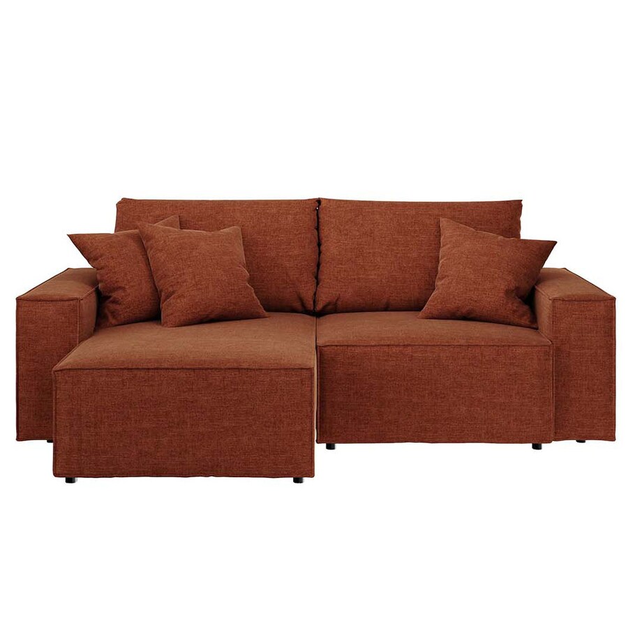 Melow Sofa narożna - pomarańczowa