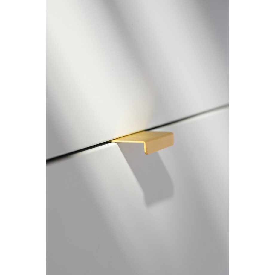 ELSE uchwyt krawędziowy mosiężny szczotkowany nielakierowany