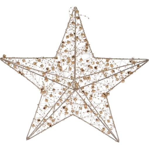 Ozdoba świąteczna Gwiazda LED, wisząca, 40 cm