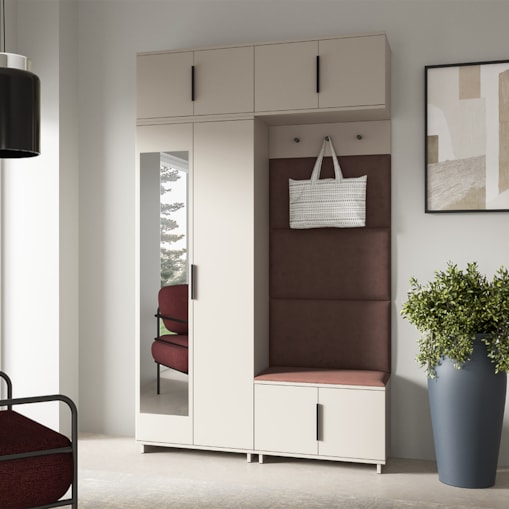 Zestaw mebli do przedpokoju Napoli 1 Trinity 07