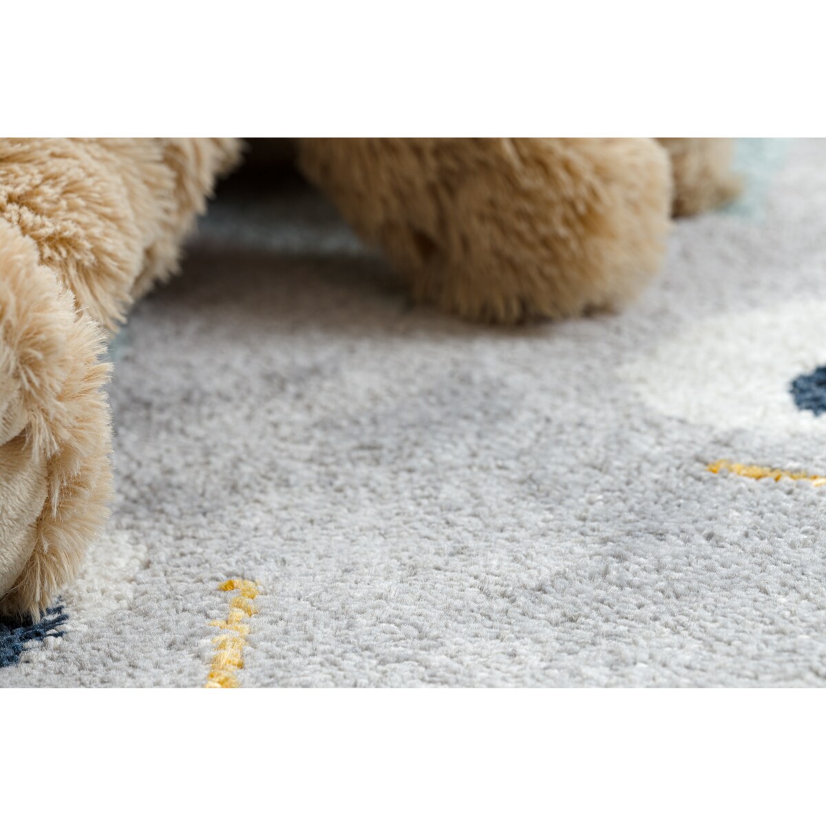 Dywan YOYO GD80 biały / szary - Tygrysek dla 160x220 cm