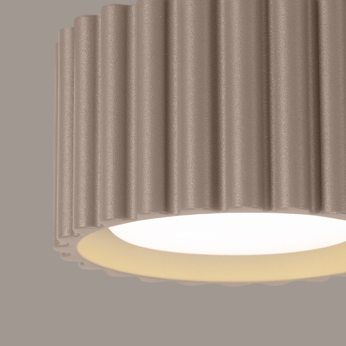 Plafon AURA 1 taupe Gx53